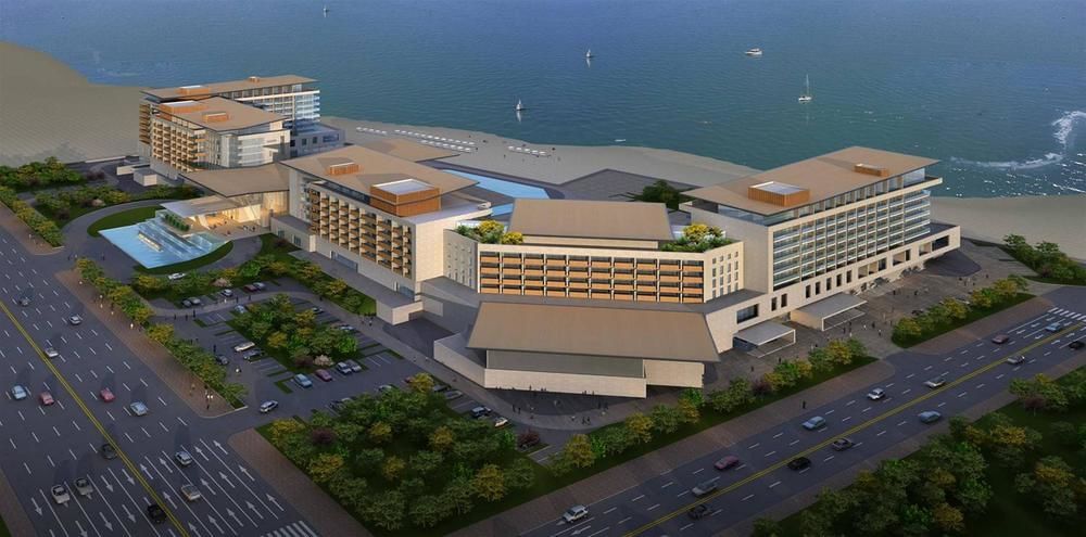 Le Meridien Qingdao West Coast Resort Exterior foto